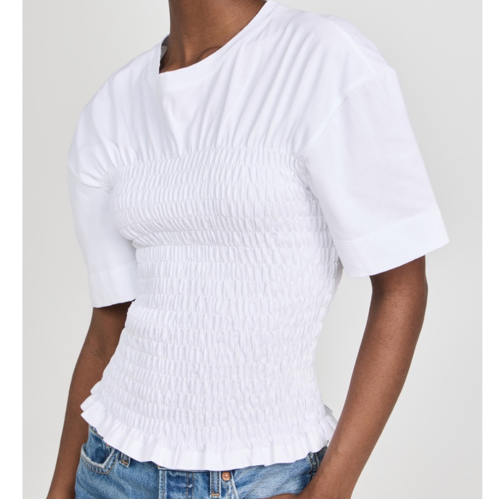 Shopbop smocked t shirt